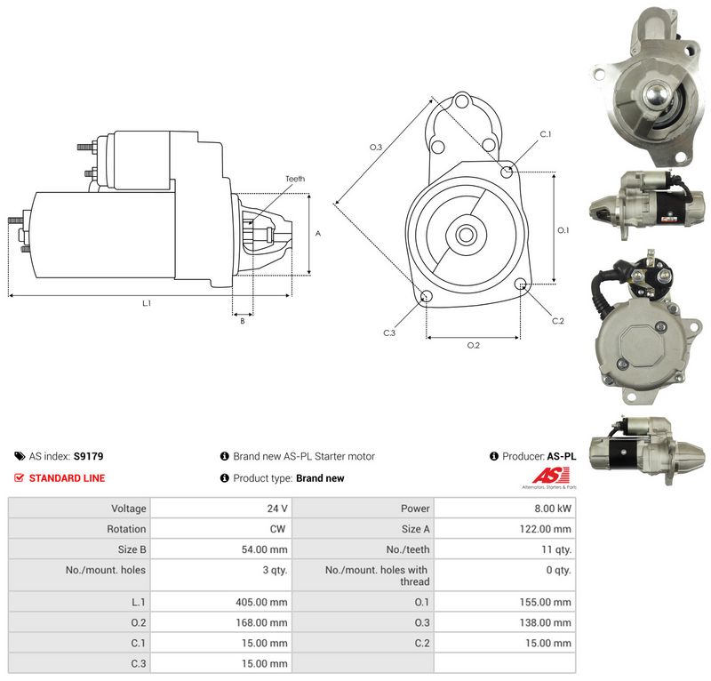 AS-PL S9179 Starter