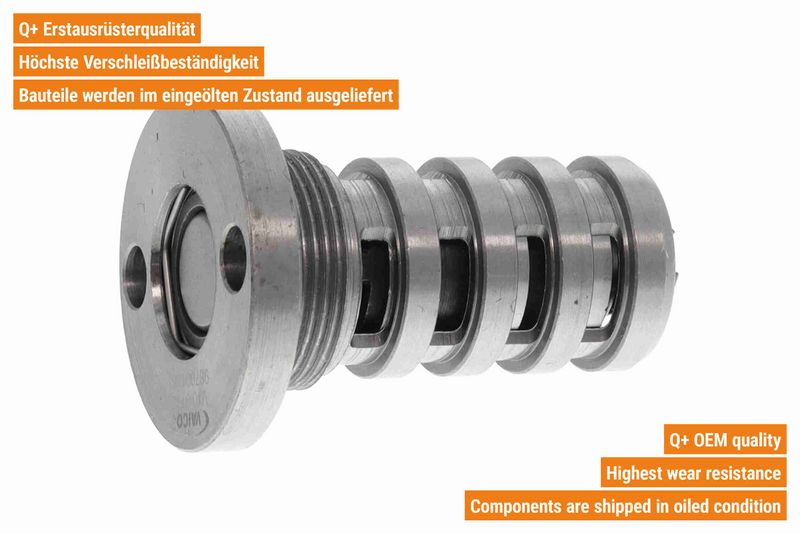Centrālais vārsts, Sadales vārpstas regulēšana