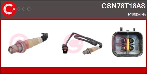 SONDA LAMBDA CASCO CSN78T18AS