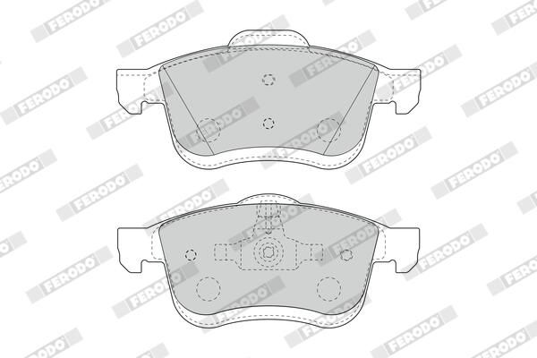 FERODO FDB4951 Brake Pad Set, disc brake