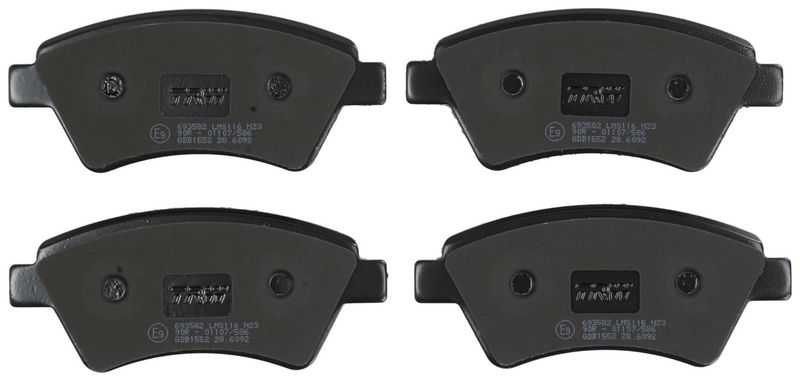 TRW GDB1552 Brake Pad Set, disc brake