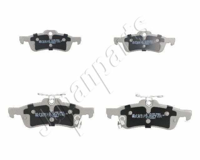 PP-225AF JAPANPARTS Kit pastiglie freno, Freno a disco 