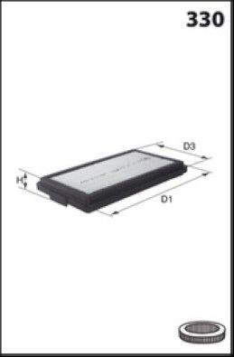 MECAFILTER ELP3700 Air Filter