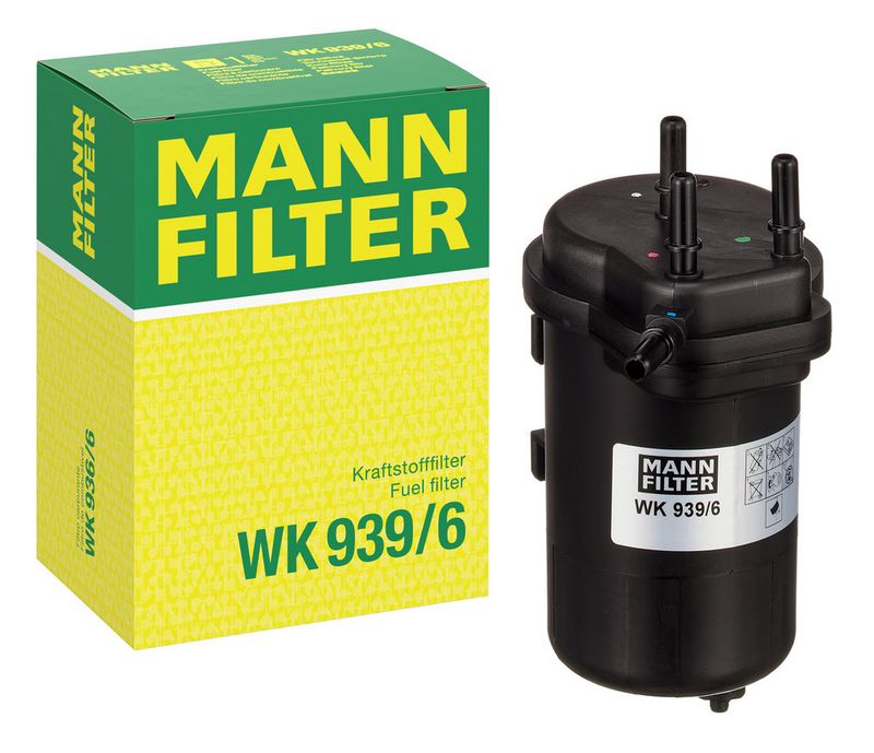 Kütusefilter, MANN-FILTER WK 939, 6