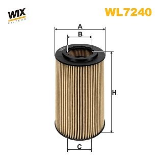 Olejový filtr WL7240