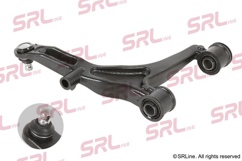 Control/trailing arm, wheel suspension