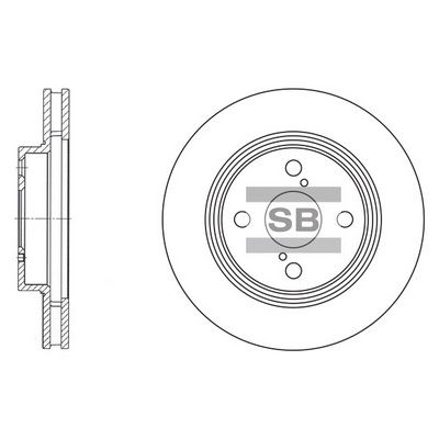 Гальмівний диск, Hi-Q SD4006