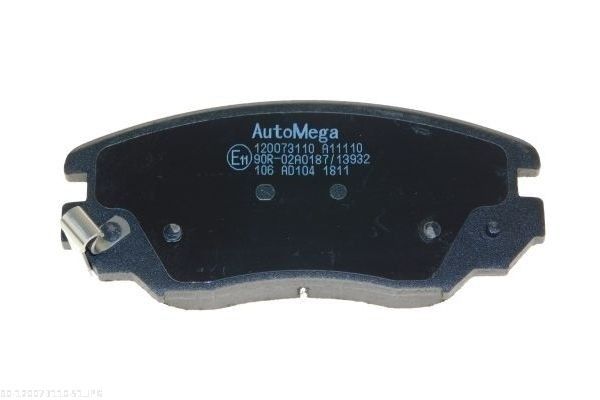 AUTOMEGA 120073110 Brake Pad Set, disc brake
