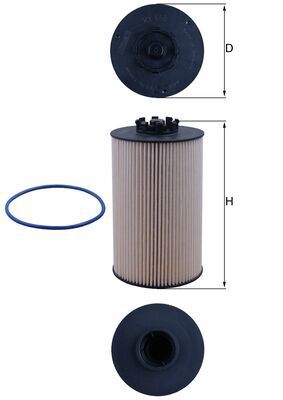 Palivový filtr KX 658D