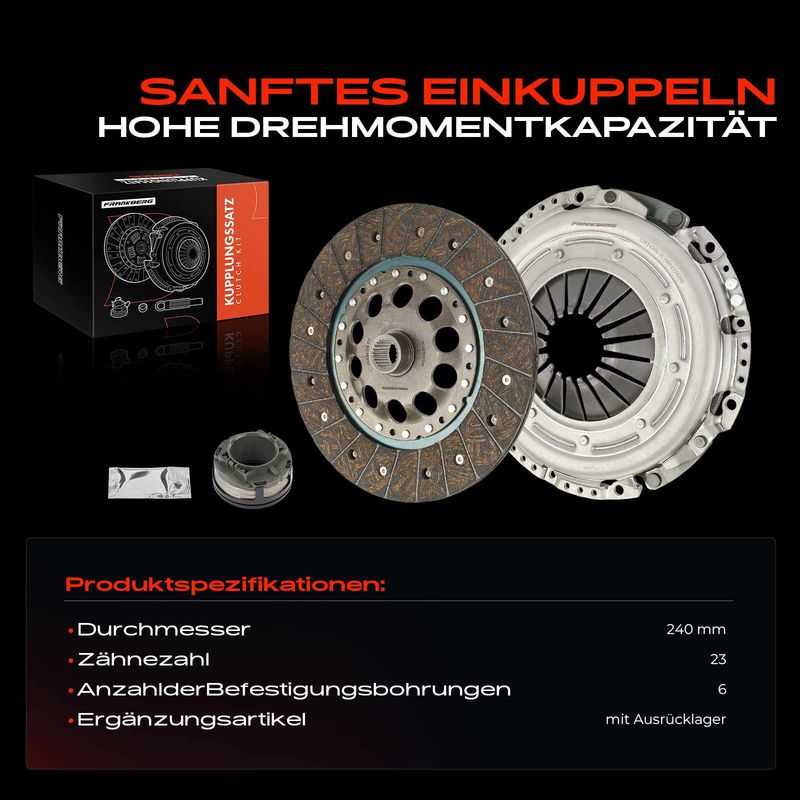 Frankberg 5481FB0037631 Sankabos komplektas