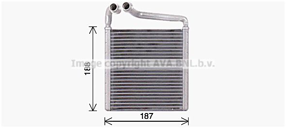 Теплообменник, система отопления салона AVA QUALITY COOLING VN6416