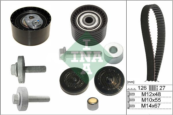 Schaeffler INA Fogasszíjkészlet 530 0638 10