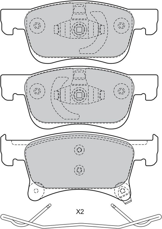 Juego de pastillas de freno