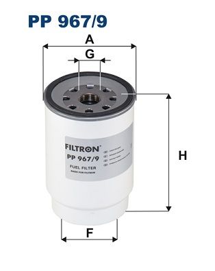 Palivový filtr PP 967/9