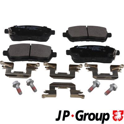 JP GROUP MAZDA тормозные колодки передний Mazda 2,Suzuki Swift III, IV,Daihatsu Materia