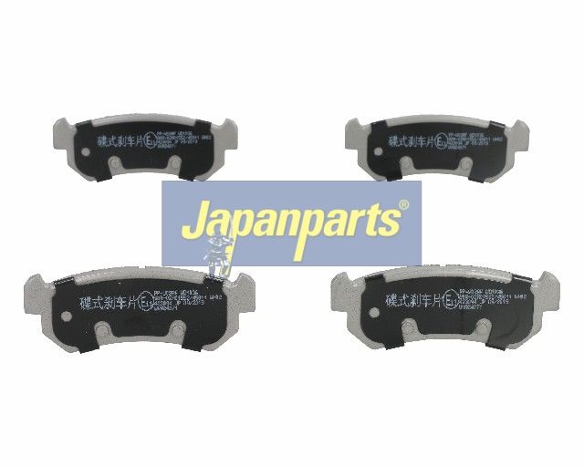 set placute frana,frana disc JAPANPARTS PP-W02AF