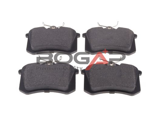 BOGAP A8210104 Колодки гальмівні (задні) VW Caddy 04-15/Golf 97-16/Passat B5 96-05/Skoda Fabia/Citroen/Peugeot 99-