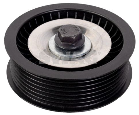 SWAG 33 10 4573 Deflection/Guide Pulley, V-ribbed belt