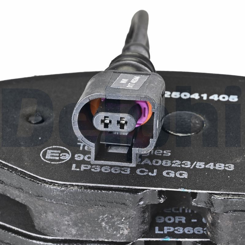 Piduriklotsi komplekt, ketaspidur, DELPHI LP3663