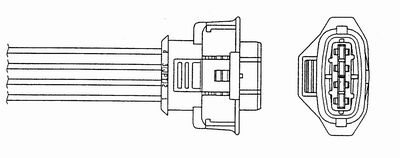 Кисневий датчик, Ngk OZA660-EE13