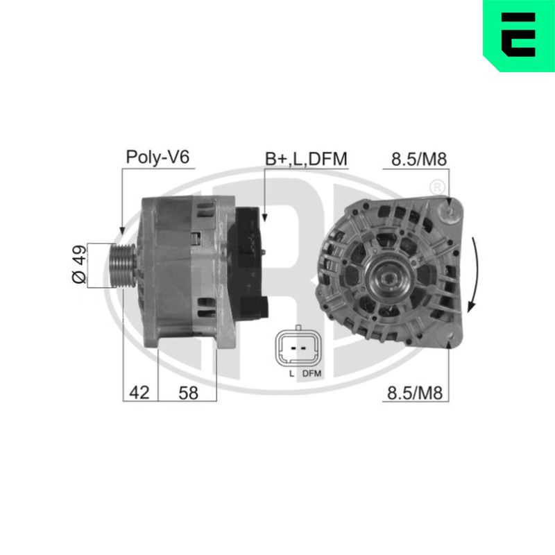 Генератор, Era 210390A