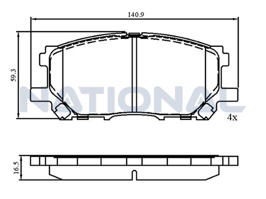National NP3021