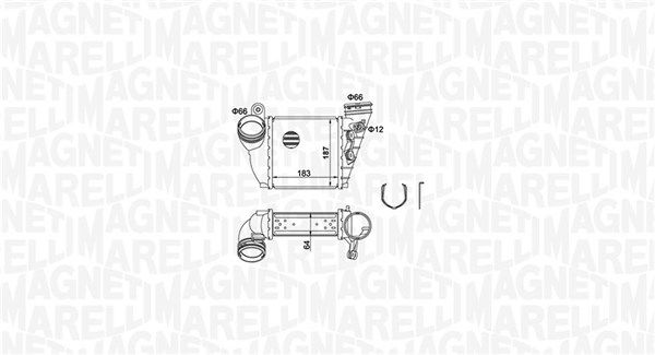 MAGNETI MARELLI 351319204870 Charge Air Cooler