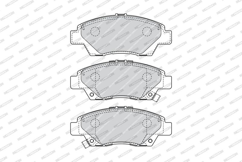 FERODO Plaquettes de frein à disque FDB4404