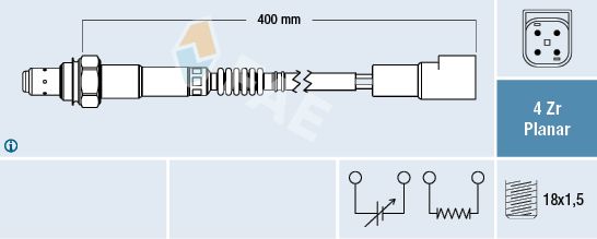 Кисневий датчик, Fae 77244