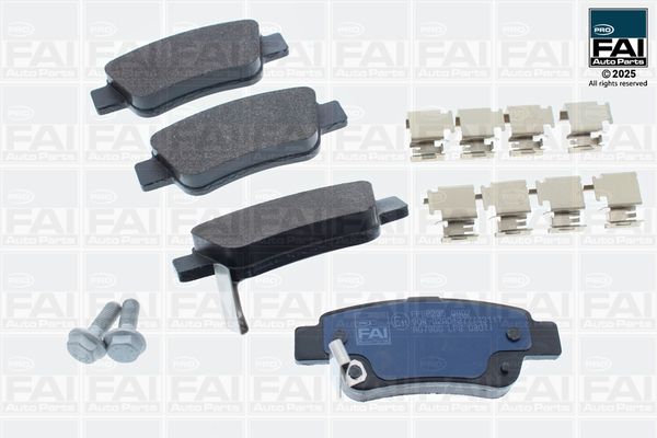 FAI AutoParts Stabdžių trinkelių rinkinys, diskinis stabdys