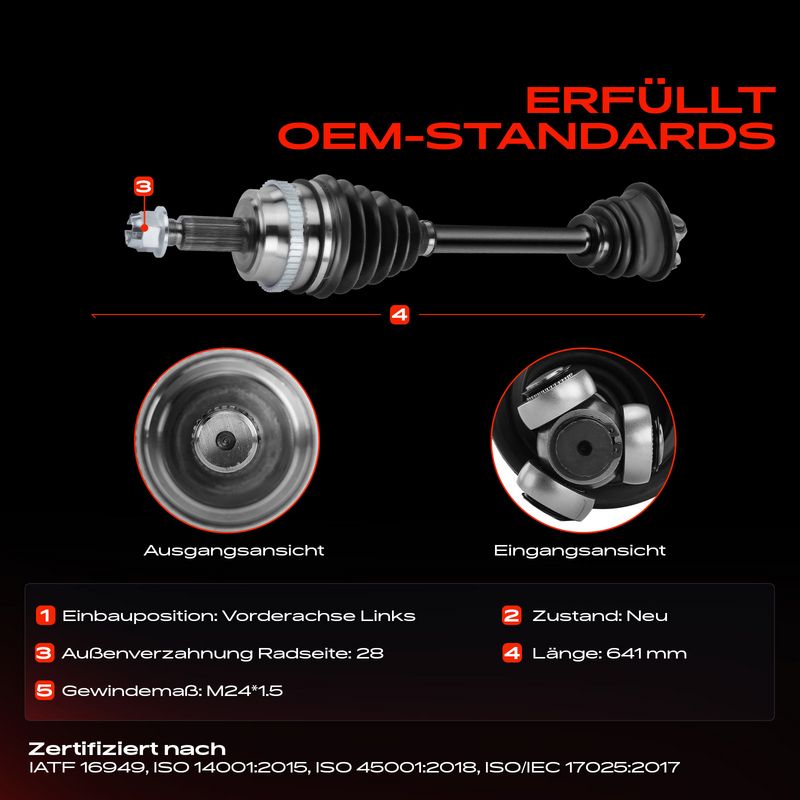 Frankberg 5481FB0010473 Drive Shaft