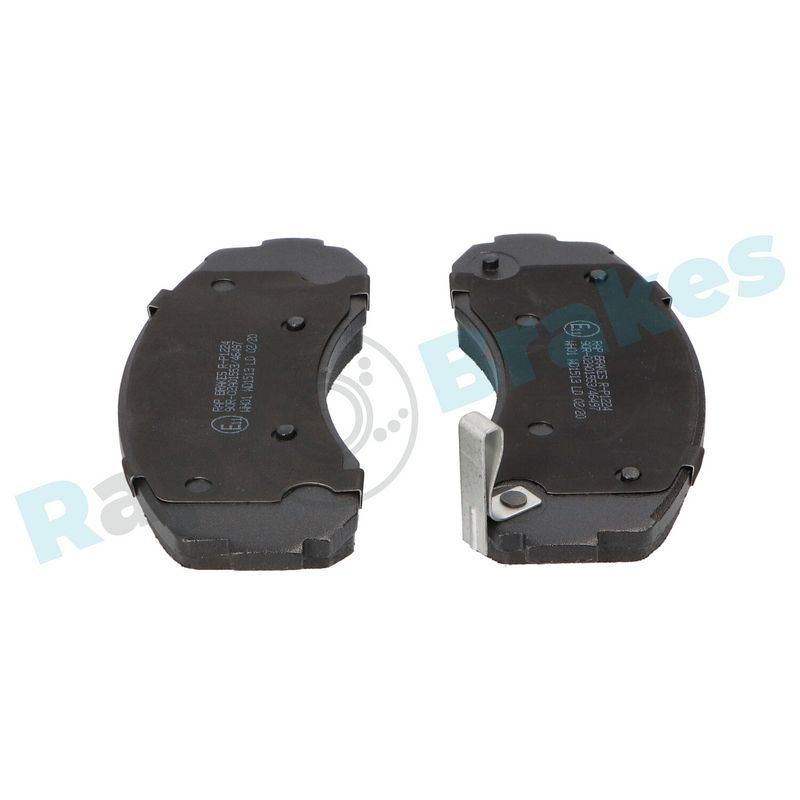 RAP BRAKES R-P1224 Brake Pad Set, disc brake