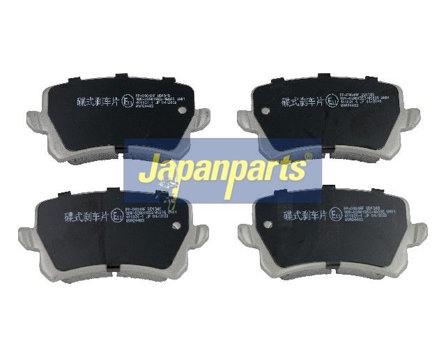 set placute frana,frana disc JAPANPARTS PP-0904AF