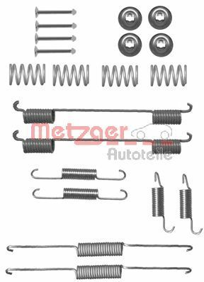 Комплект приладдя, гальмівна колодка, Metzger 1050861