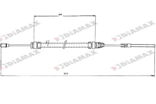 DIAMAX T8003 - Sankabos trosas