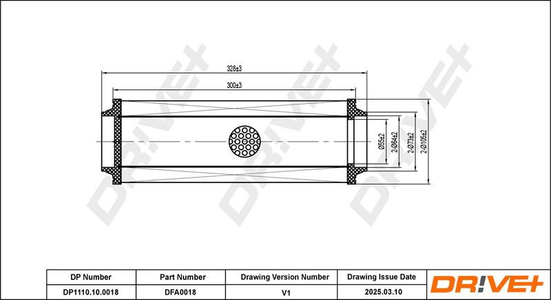 Filtru aer DP1110.10.0018 Dr!ve+