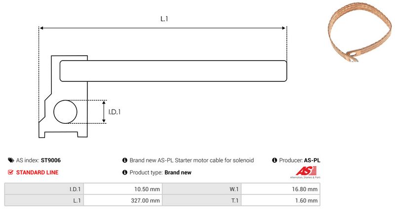AS-PL ST9006 Repair Kit, starter