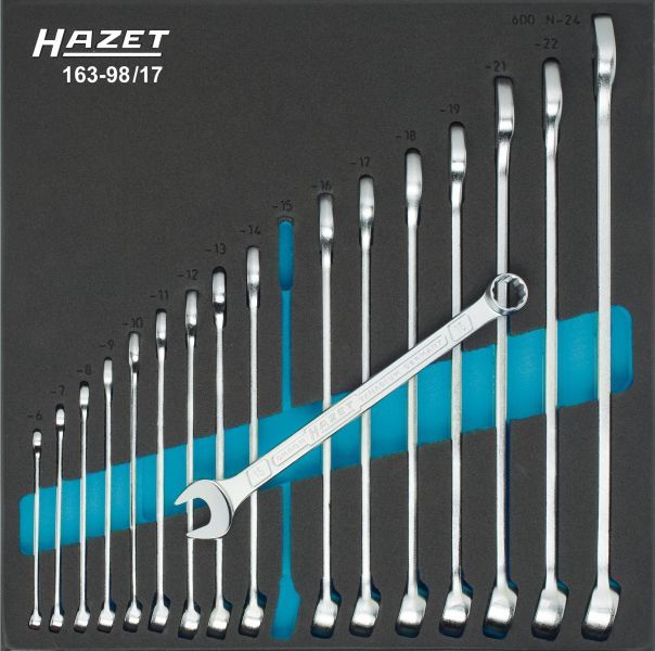 Set chei surub aerisire inelara/fixa HAZET 163-98/17