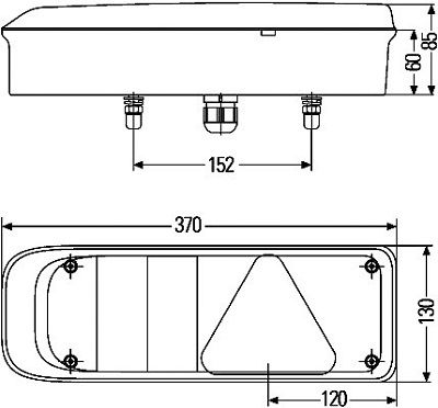 KUTNAK AUTOMOTIVE 720514 Tail Light Assembly