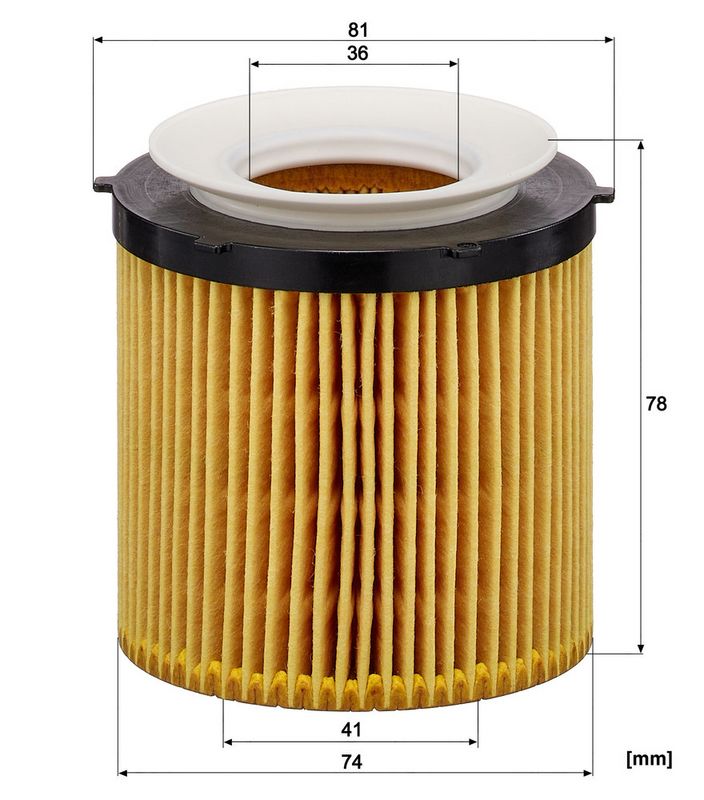 Õlifilter, MANN-FILTER HU 8002 y