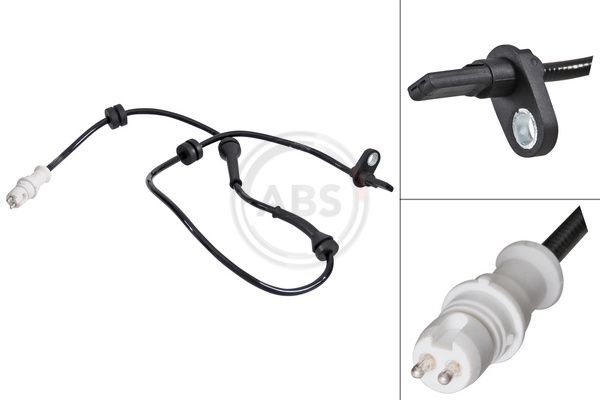 A.B.S. 31666 Sensor, wheel speed