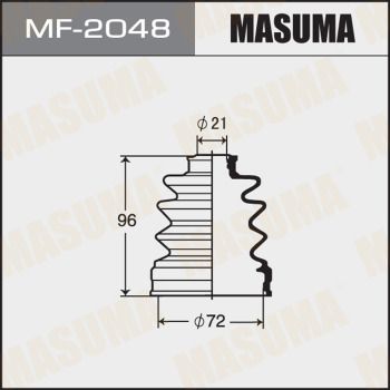 Комплект пилозахисний, приводний вал, Masuma MF-2048