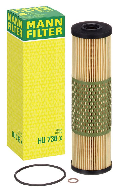 Õlifilter, MANN-FILTER HU 736 x