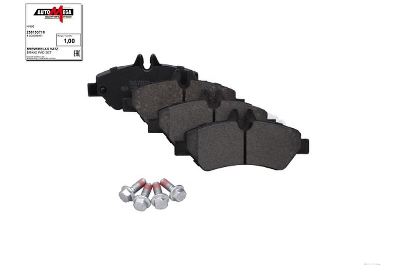 AUTOMEGA 250153710 Brake Pad Set, disc brake