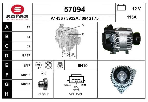 EAI generátor 57094