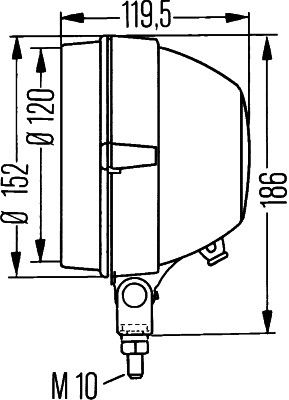 Světlomet 1A3 005 760-501