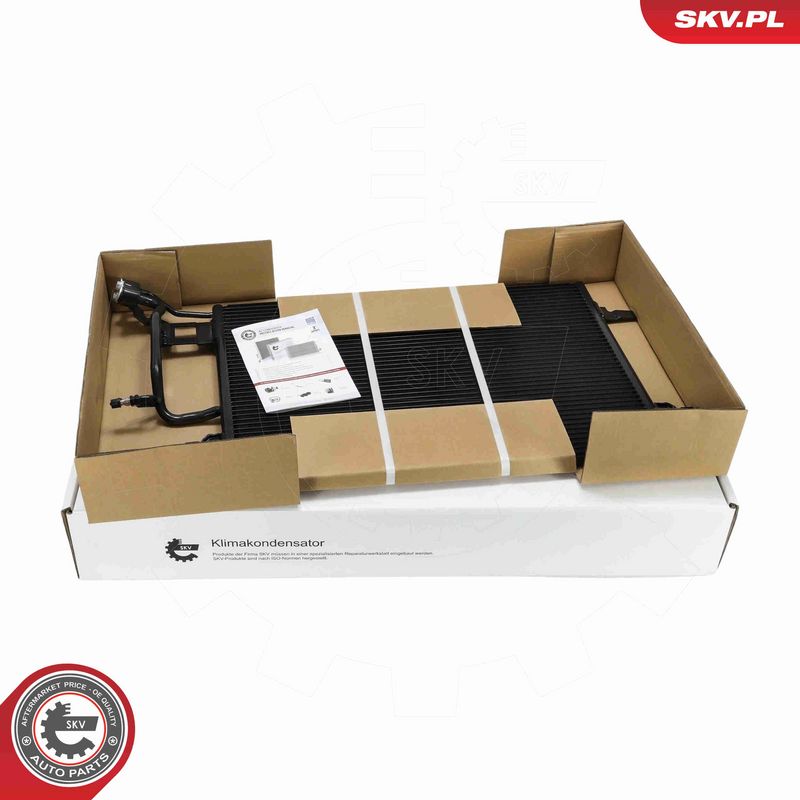ESEN SKV 86SKV254 Condenser, air conditioning