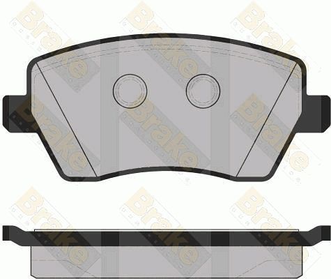 Brake Engineering Brake Pad Set, disc brake PA1435