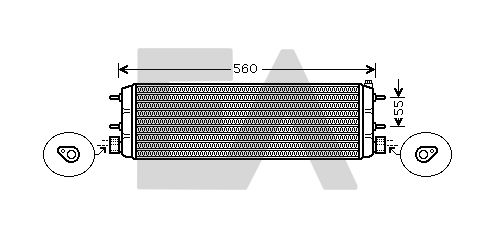 Radiador de aceite, aceite motor