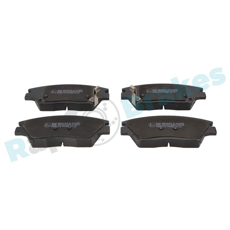 RAP BRAKES R-P1605 Brake Pad Set, disc brake